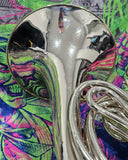 Conn 8D Eastlake Ohio Nickel Silver Double French Horn (Free Postage Lower 48 States)