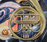 Yamaha YHR-314 Yellow Brass Single F French Horn (Free Postage Lower 48 States)