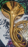 Kruspe Gold Brass Wendler Compensating Double French Horn (Free Postage Lower 48 States)
