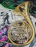 Conn V8D Modified 667 Tail Cut Bell Double French Horn W/ Miles Flare (Free Postage Lower 48 States)