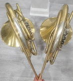 Two King Fidelio Double French Horn Lot for School (Free Postage Lower 48 States)