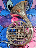 Conn 8D Elkhart N Series Nickel Silver Custom Lanstro O'Malley Double French Horn (Free Shipping Lower 48 States)