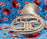 C.G. Conn 2D Wonder Silver Single F French Horn from 1916  (Free Postage Lower 48 States)