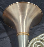 Lawson Nickel Silver Double French Horn W/Nickel Bronze Bell (Free Postage Lower 48 States)
