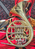 Yamaha 567 "Geyer Wrap" Yellow Brass Double French Horn (Free Postage Lower 48 States)