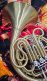 King Fidelio Detachable Bell Brushed Finish Double French Horn (Free Postage Lower 48 States)