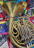 Yamaha YHR-668 Yellow Brass Detachable Bell Double French Horn (Free Postage Lower 48 States)