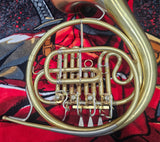 King Single B French Horn With A Stop Arm (Free Postage Lower 48 States)