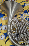 Conn 8D Eastlake Ohio Nickel Silver Double French Horn (Free Postage Lower 48 States)