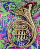 Holton H190 Geyer Wrap Yellow Brass French Horn PERFECT COMPRESSION (Free Postage Lower 48 States)