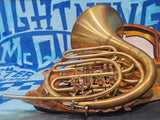 Conn 6D Modified Yellow Brass Screw-Bell Double French Horn (Free Postage Lower 48 States)