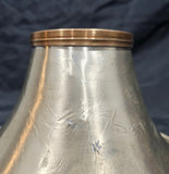 Kruspe Wrap Nickel Silver Bell Flare W/ Alexander Ring Set For Conn 8D Holton 179 King Fidelio (Free Postage Lower 48 States) 000,001