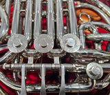 Reynolds Chambers Nickel Silver Cut Bell Double French Horn (Free Shipping Lower 48 States)