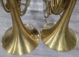 Two King Fidelio Double French Horn Lot for School (Free Postage Lower 48 States)