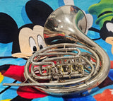 King Nickel Silver Double French Horn "Beginner Special" (Free Postage Lower 48 States)