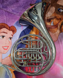 Reynolds Contempora Nickel Silver Doube French Horn GREAT COMPRESSION (FREE POSTAGE LOWER 48 STATES}