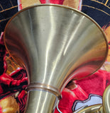 King Fidelio Detachable Bell Brushed Finish Double French Horn (Free Postage Lower 48 States)
