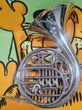 Holton H188 (Conn 8D Copy) Nickel Silver Double French Horn (Free Postage Lower 48 States)