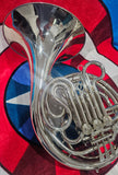 Willson Nickel Silver Mechanical Linkage Double French Horn Rotax Valves (Free Postage Lower 48 States)