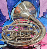 Conn 8D Elkhart N Series Nickel Silver Custom Lanstro O'Malley Double French Horn (Free Shipping Lower 48 States)