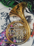 Kruspe Gold Brass Wendler Compensating Double French Horn (Free Postage Lower 48 States)
