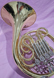 Yamaha YHR-671 Geyer Wrap Yellow Brass Double French Horn (Free Postage Lower 48 States)