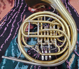 King Fidelio Yellow Brass Double French Horn (Free Shipping Lower 48 States)