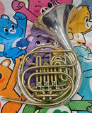King Schmidt Rotary/Piston Valve Double French Horn (Free Postage Lower 48 States)