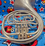 C.G. Conn 2D Wonder Silver Single F French Horn from 1916  (Free Postage Lower 48 States)
