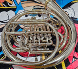 Yamaha 668VN Nickel Silver Double French Horn FANTASTIC COMPRESSION (Free Postage Lower 48 States)