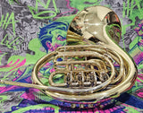 Holton H190 Geyer Wrap Yellow Brass French Horn PERFECT COMPRESSION (Free Postage Lower 48 States)