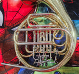 Yamaha 567 "Geyer Wrap" Yellow Brass Double French Horn (Free Postage Lower 48 States)