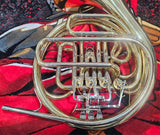 Yamaha 567 "Geyer Wrap" Yellow Brass Double French Horn (Free Postage Lower 48 States)