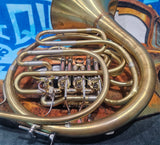 Conn 6D Modified Yellow Brass Screw-Bell Double French Horn (Free Postage Lower 48 States)