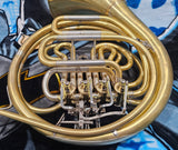 Yamaha 567 / 667 / 87 Custom Geyer Wrap Double French Horn W O'Malley Lead Pipe (Free Postage Lower 48 States)