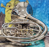 Conn 8D Eastlake Ohio Nickel Silver Double French Horn (Free Postage Lower 48 States)