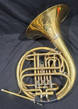 CF Schmidt Pre WW 1 Double French Horn (Free Postage Lower 48 States)