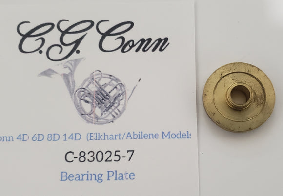 Conn 4D 6D 8D 14D Elkhart Abilene French Horn Bearing Plate 1,2,3 (Free Shipping Lower 48 States)