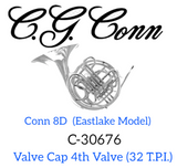 Conn 8D Eastlake French Horn 4th Valve Cap (Free Shipping Lower 48 States