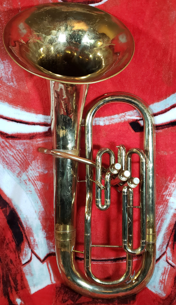 Conn Elkhart Indiana Baritone Horn W/Case (Free Shipping Lower 48 States)