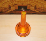 Mouthpiece Baritone Horn/Trombone Orange Plastic Kelly 12C (Free Shipping Lower 48) BM-001